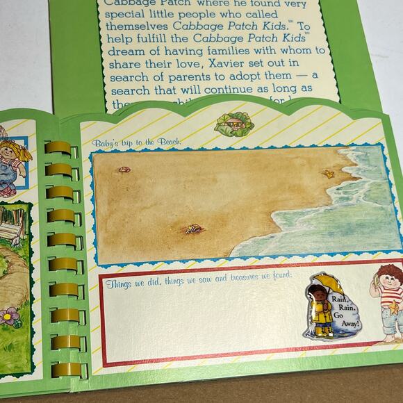 Vintage 1983 Cabbage Patch Kids Puffy Sticker Book by Diamond Toys Used Stickers - Picture 14 of 16